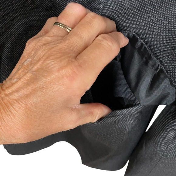 5 for $25❗️Calvin Klein Black Ponte Blazer 10 - Picture 8 of 13